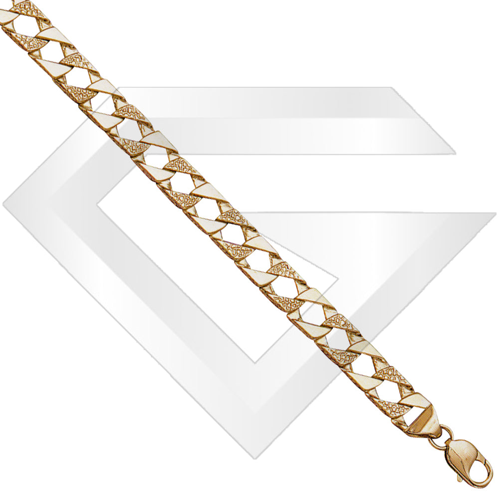 9ct London Gold Chain / Bracelet (Gauge 3)