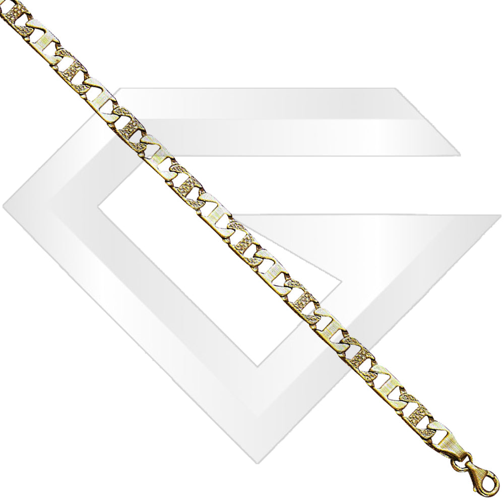 9ct Mexico Gold Chain / Bracelet (Gauge 2)