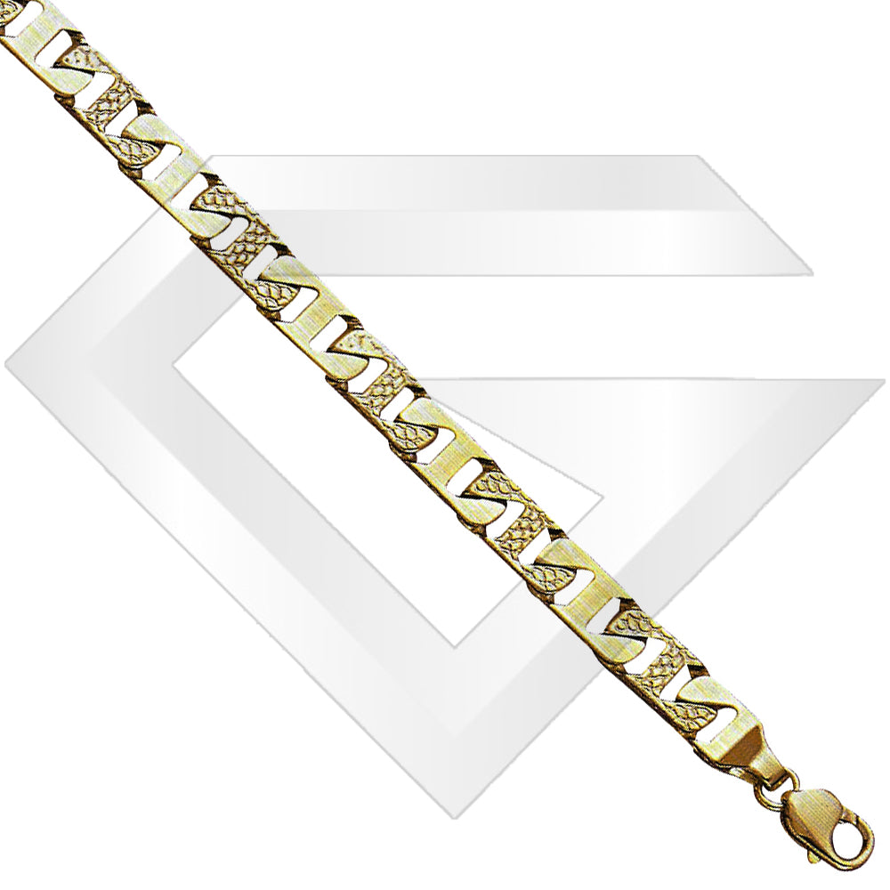 9ct Mexico Gold Chain / Bracelet (Gauge 4)