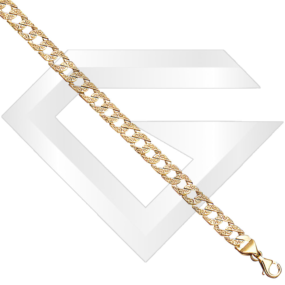 9ct New York Gold Chain / Bracelet (Gauge 2)