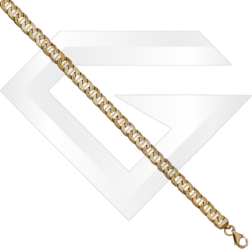 9ct Rangoon Gold Chain / Bracelet (Gauge 1)