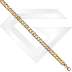 9ct Rangoon Gold Chain / Bracelet (Gauge 1)