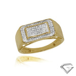 10KT Gents Diamond Ring 0.25ct