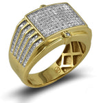 10KT Gents Diamond Ring 0.65ct