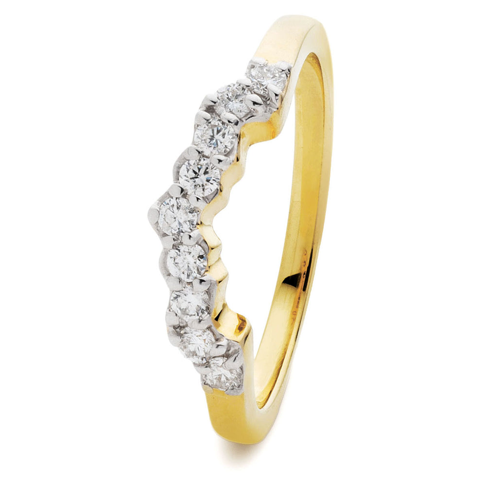 Wed Fit Wedding Band 0.25ct
