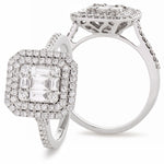 Fancy Cluster Ring 0.90ct