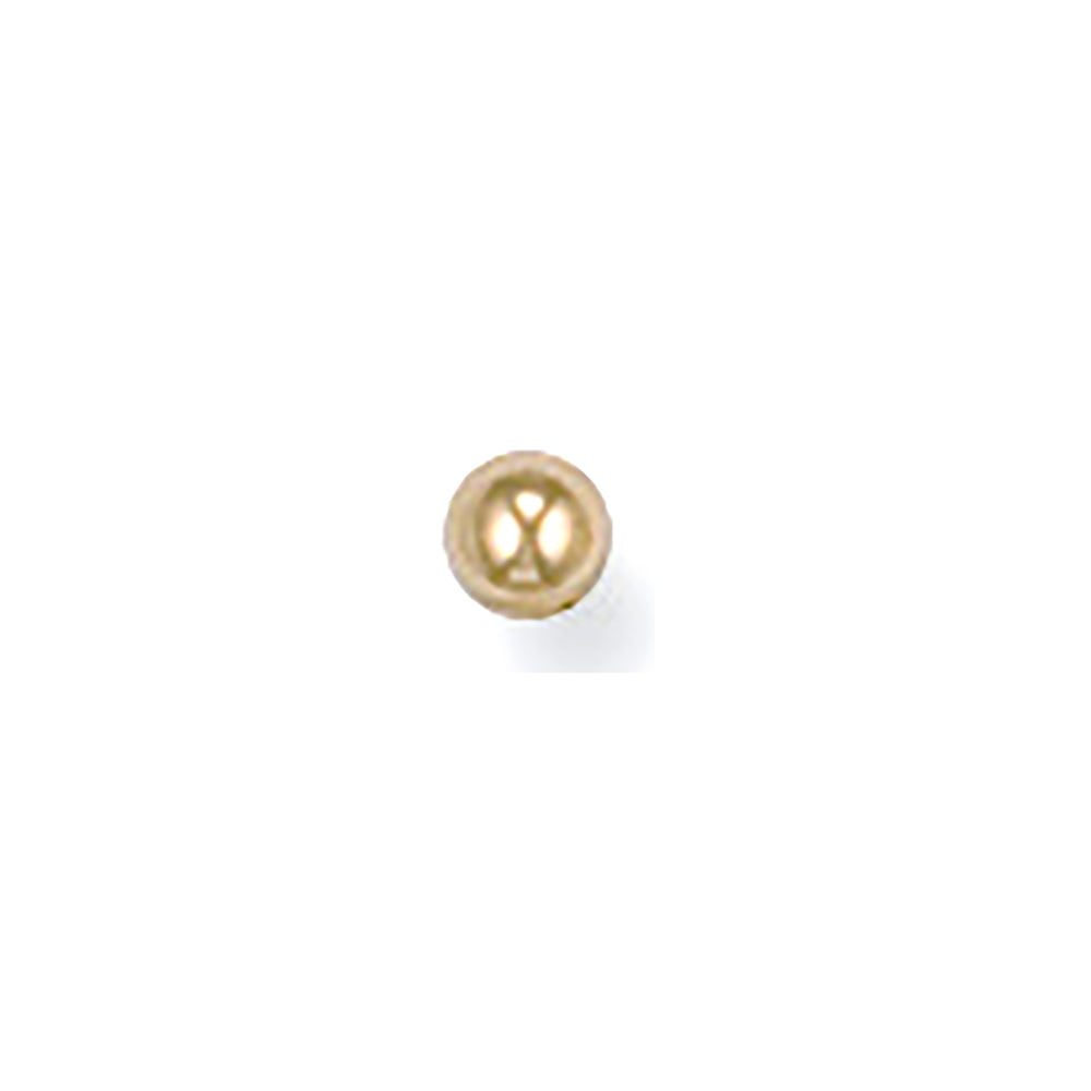 9ct Yellow Gold 3mm Ball Nose Stud