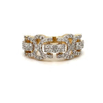Diamond Byzantine Ring
