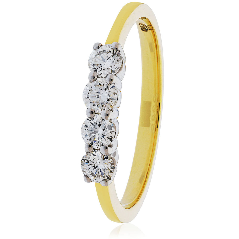 Four Stone Ring 0.75ct