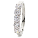 Five Stone Double Gallery Ring 2.00ct