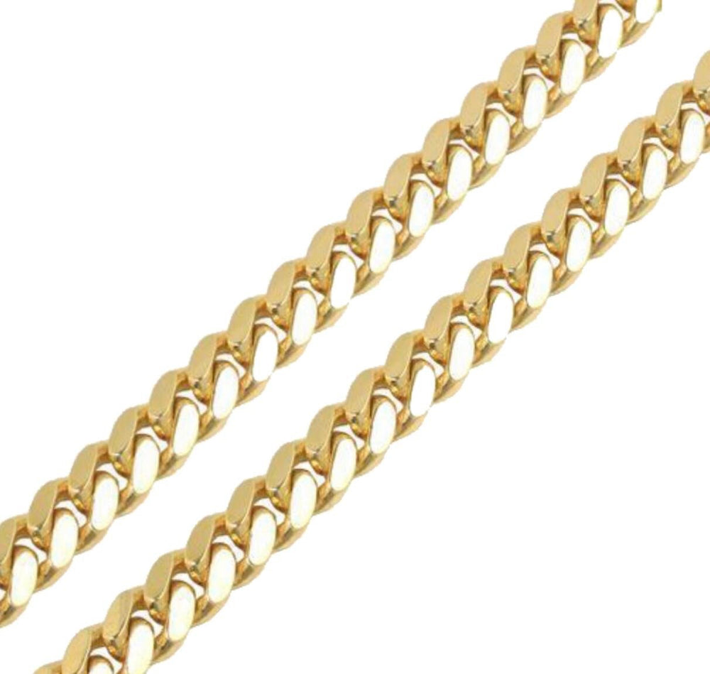 9ct 13mm Cuban Chain / Bracelet (Solid)
