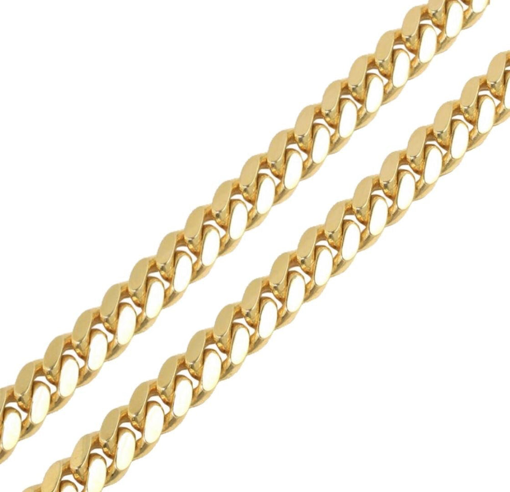 9ct 12mm Cuban Chain / Bracelet (Solid)